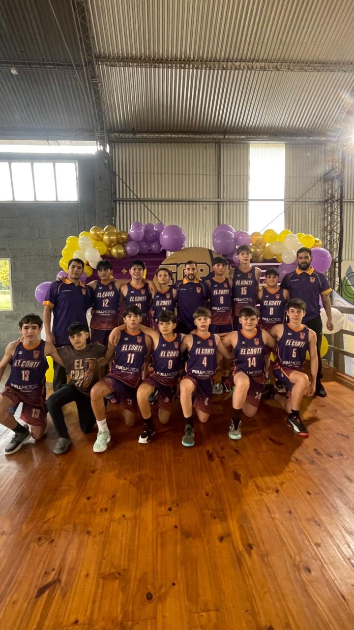 El Coatí U13 se consagra campeón del Top 4 Pre-Federal de forma invicta y clasifica al Torneo Federal 2
